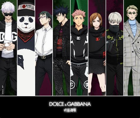 dolce gabbana jujustu kaisen|jujutsu kaisen dolce.